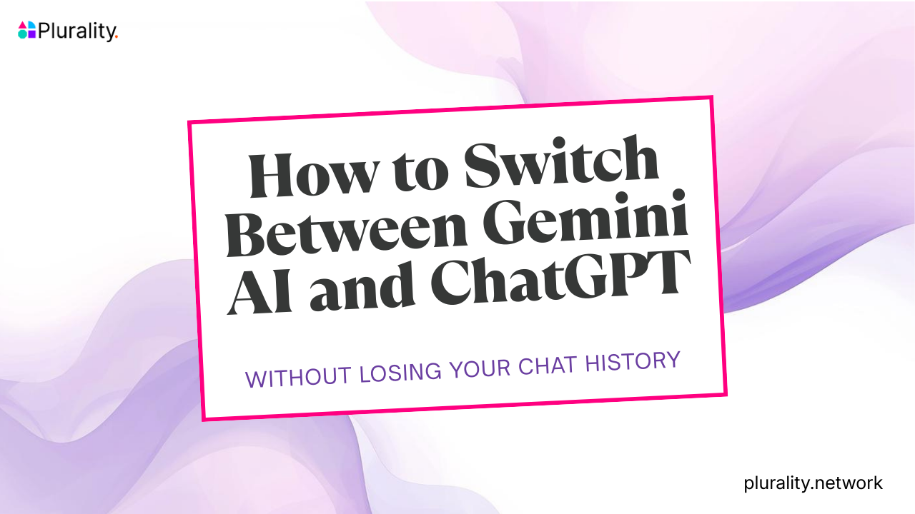 how to switch between Gemini and ChatGPT