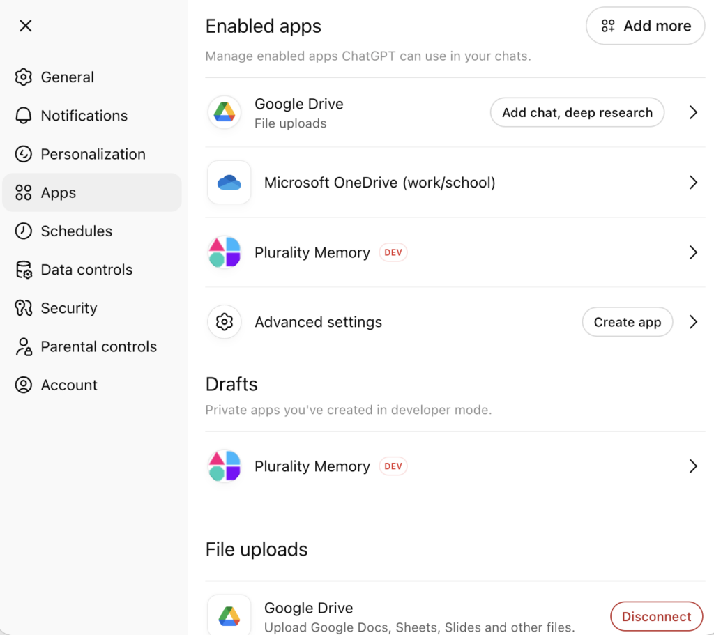 ChatGPT MCP Connector